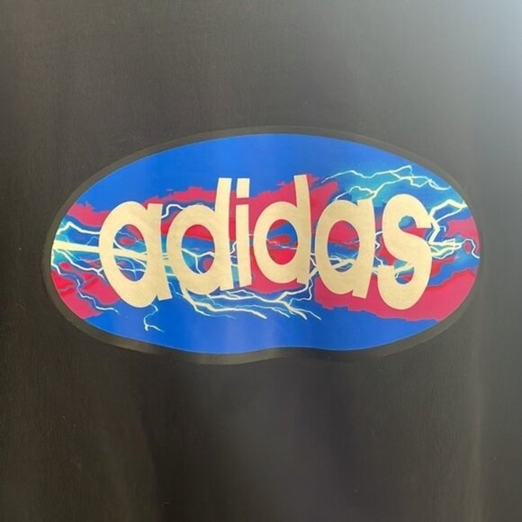 Adidas - Y2k 90s Vintage Retro Top Long Sleeve Shirt - Black - S - Picture 2 of 8